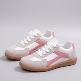 Célestine – Baskets rétro en cuir