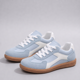 Célestine – Baskets rétro en cuir