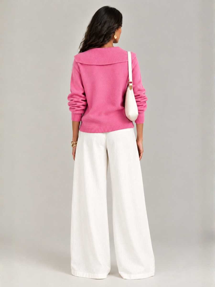 Solange™ | Pull élégant à col roulé
