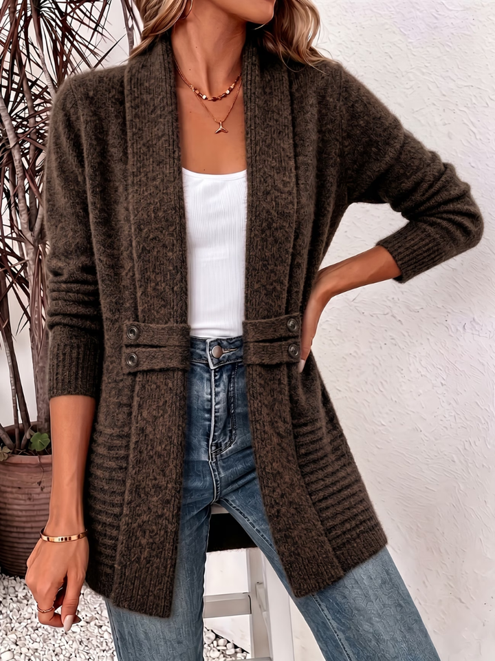 Madeleine™ | Cardigan long élégant