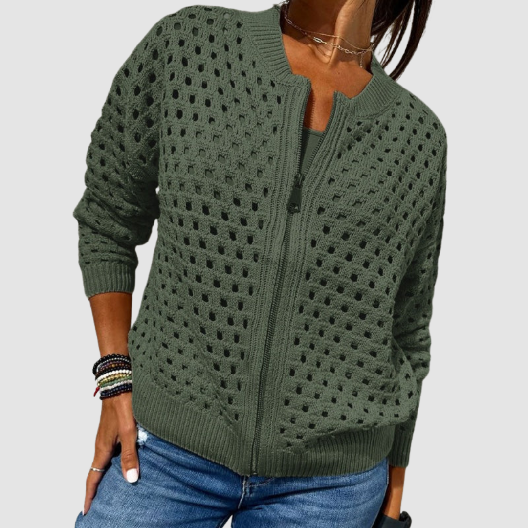 Claudine™ | Cardigan en maille élégant
