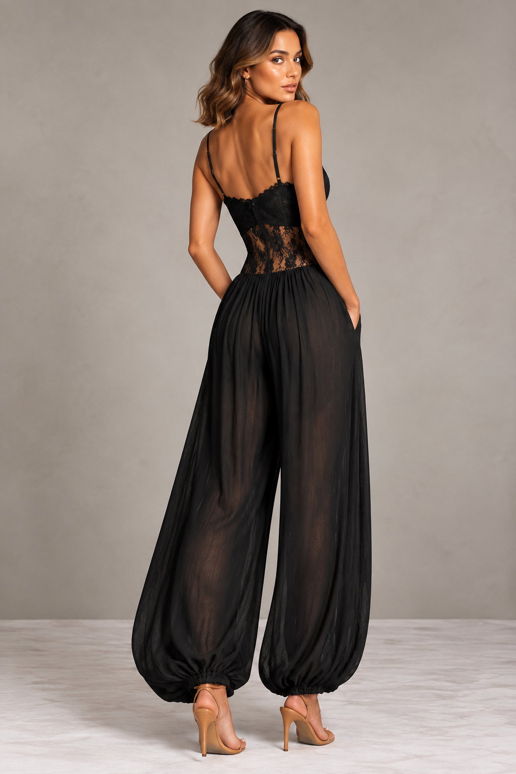 Claudine™ | Combinaison Bohème en Dentelle
