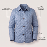 Veste matelassée élégante et intemporelle
