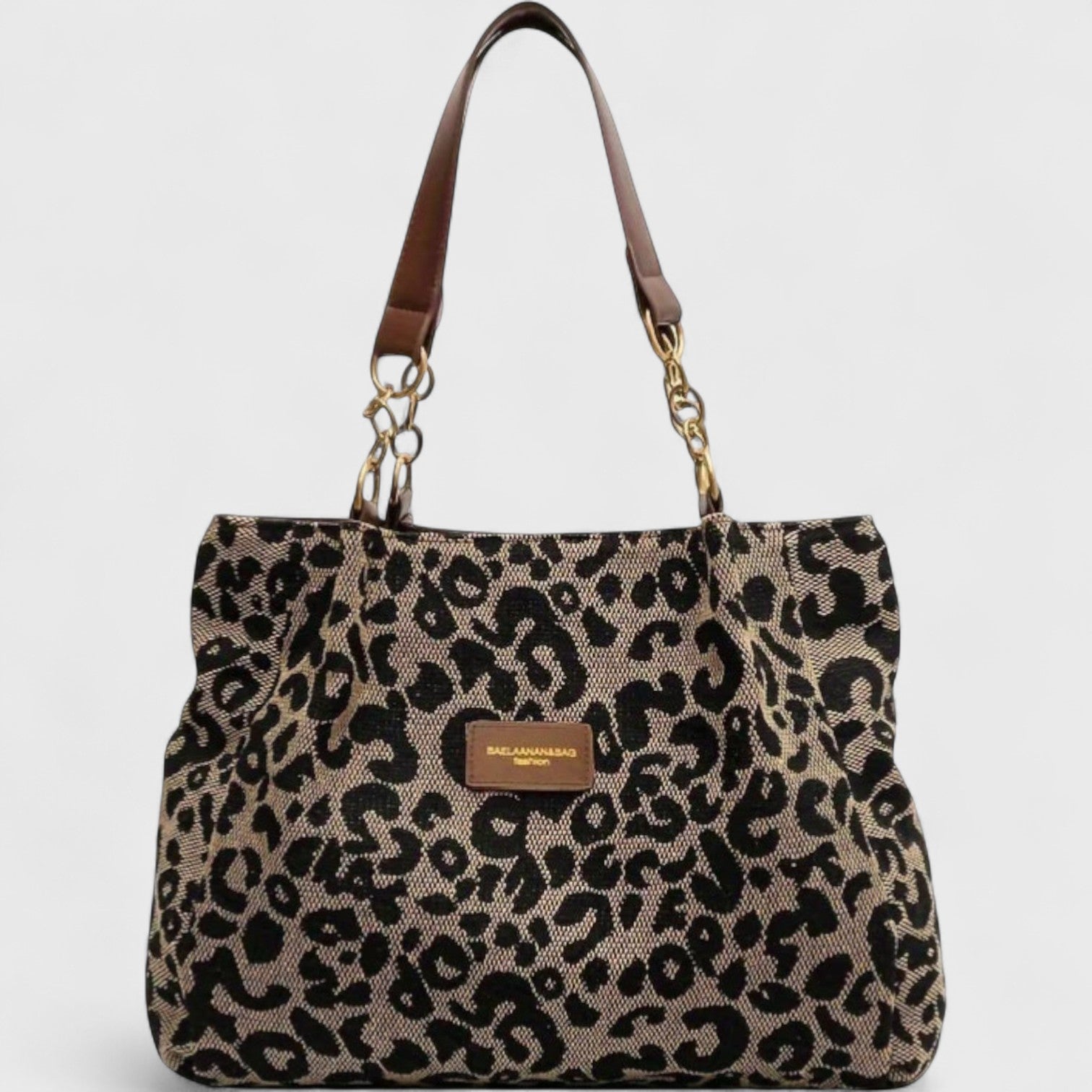 ALIZÉE – SAC SHOPPING MOTIF LÉOPARD