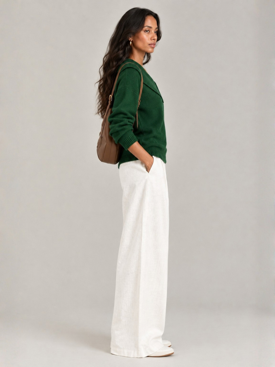 Solange™ | Pull élégant à col roulé