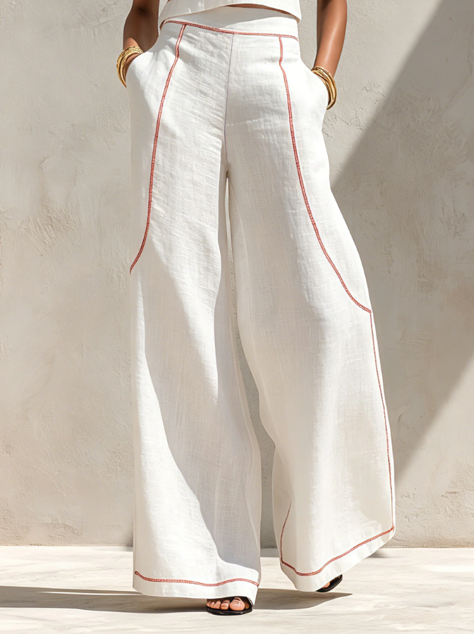 Ariane™ | Ensemble Chic à Jambes Larges