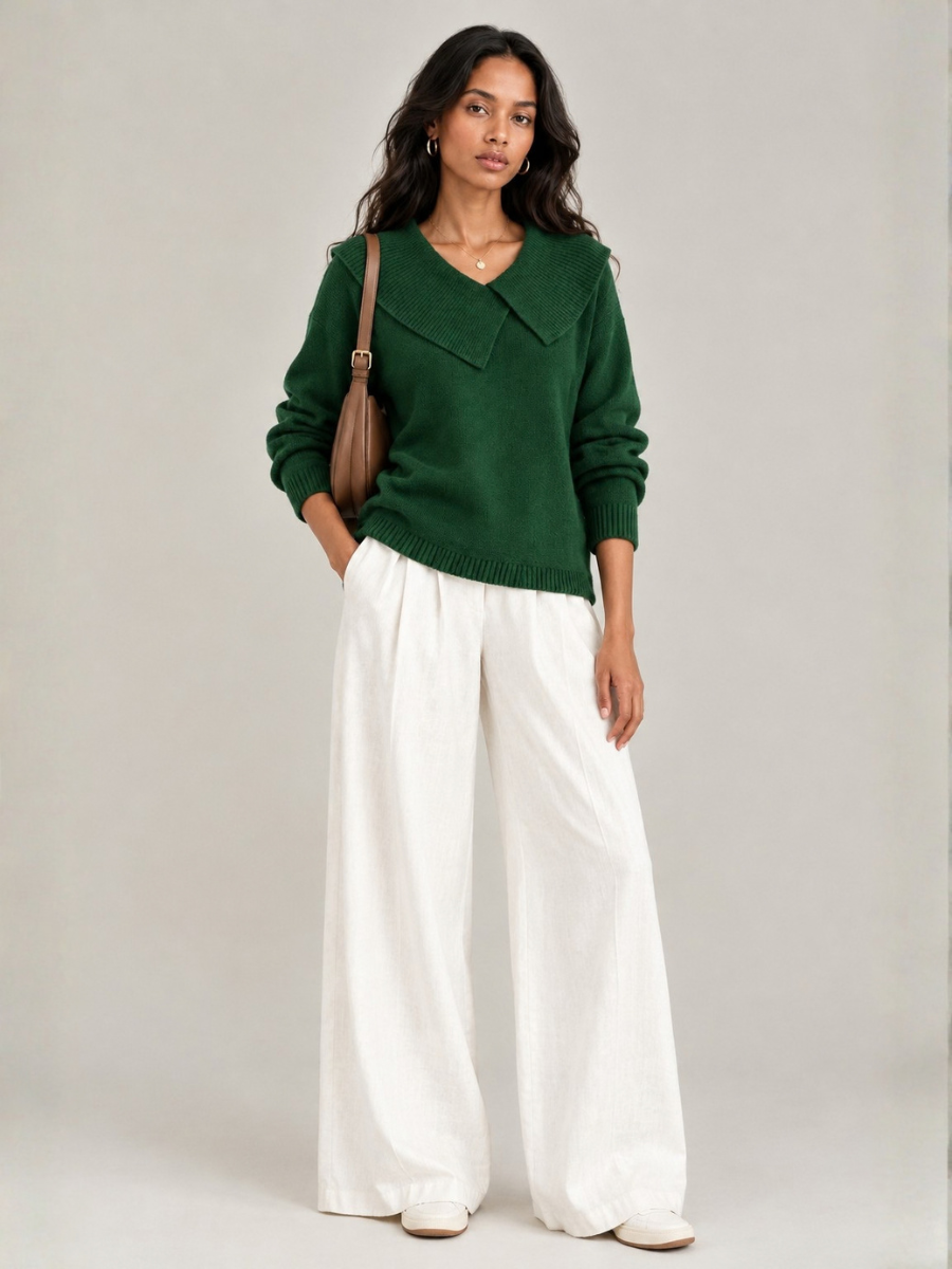 Solange™ | Pull élégant à col roulé
