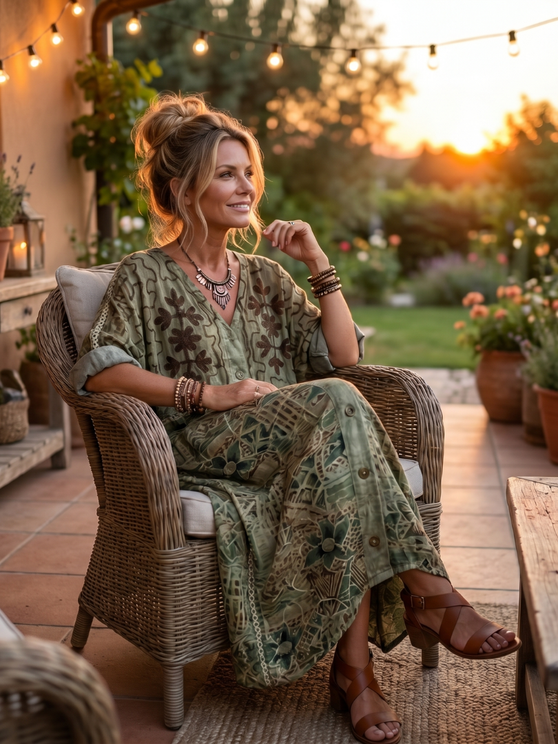Margaux™ | Robe longue asymétrique