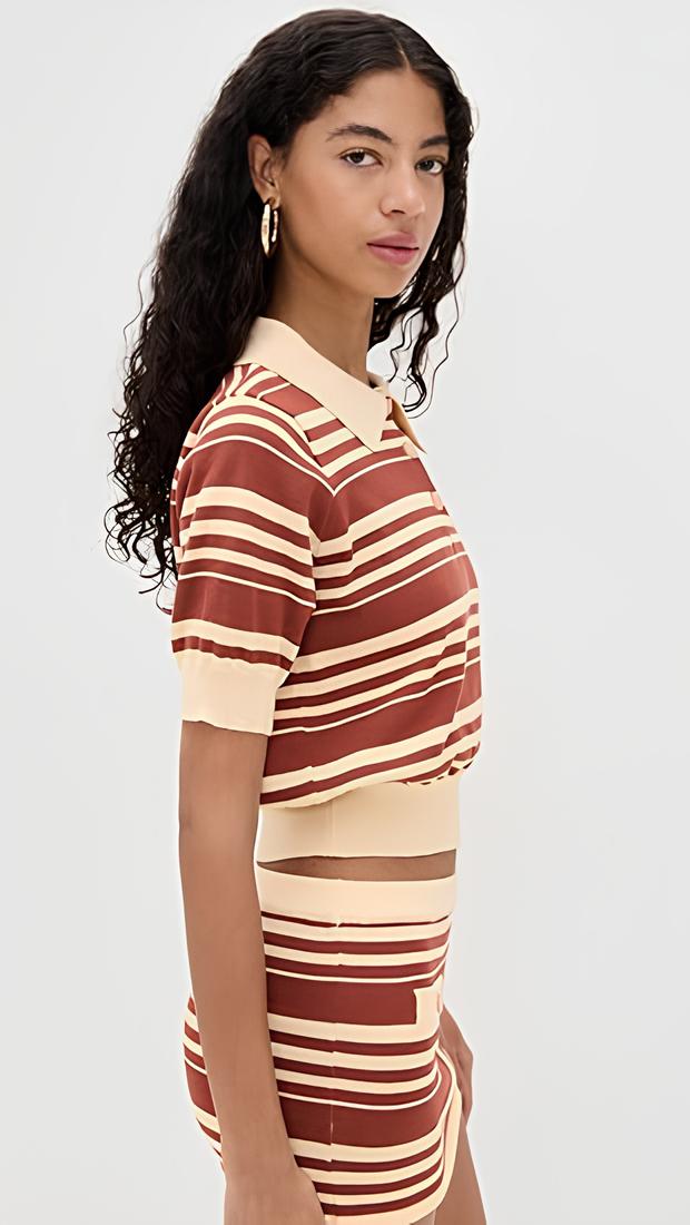 Margaux™ | Ensemble à rayures au style rétro