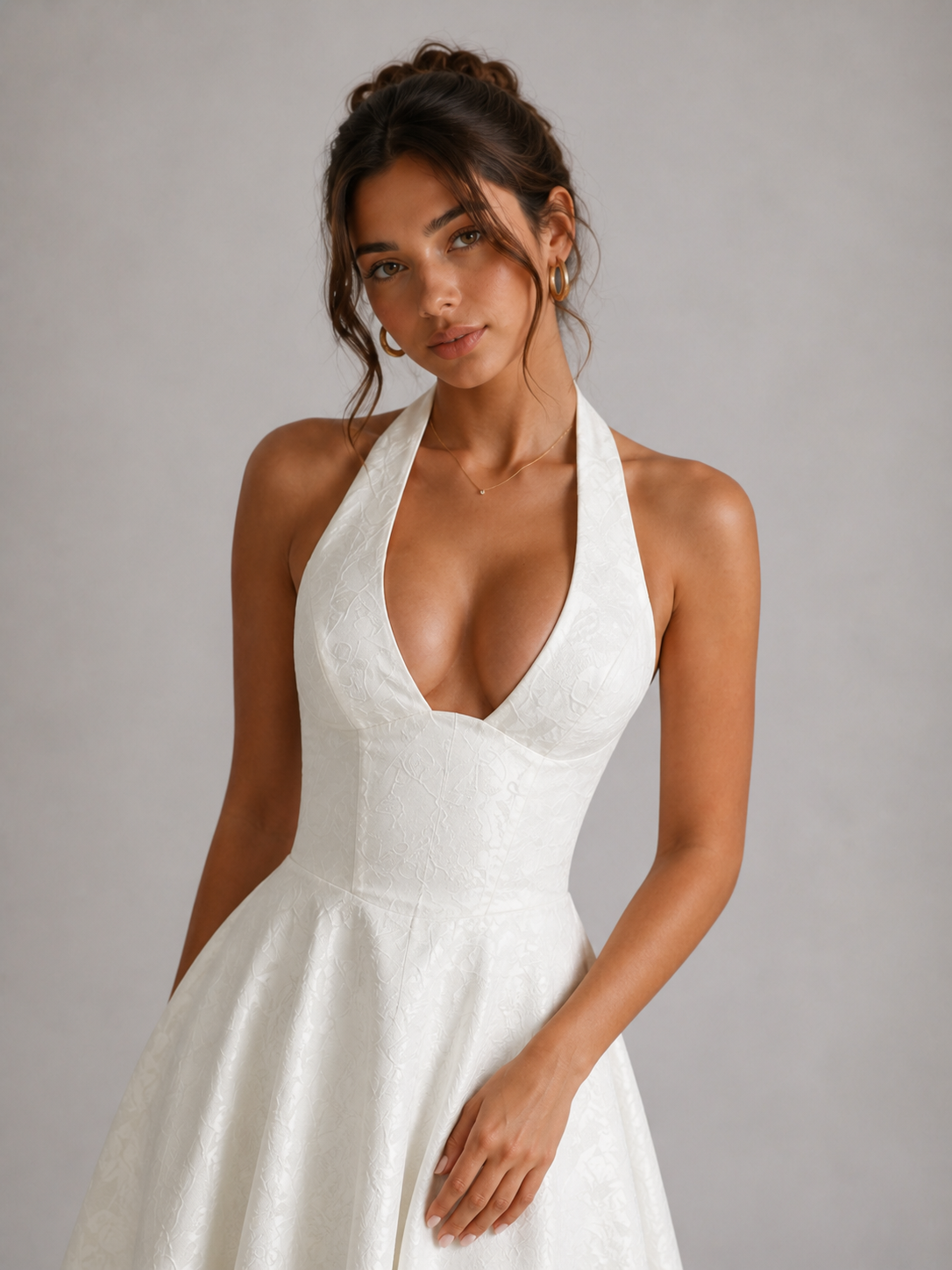CATALINA - ROBE MIDI ROMANTIQUE AU CHARME DE RÊVE