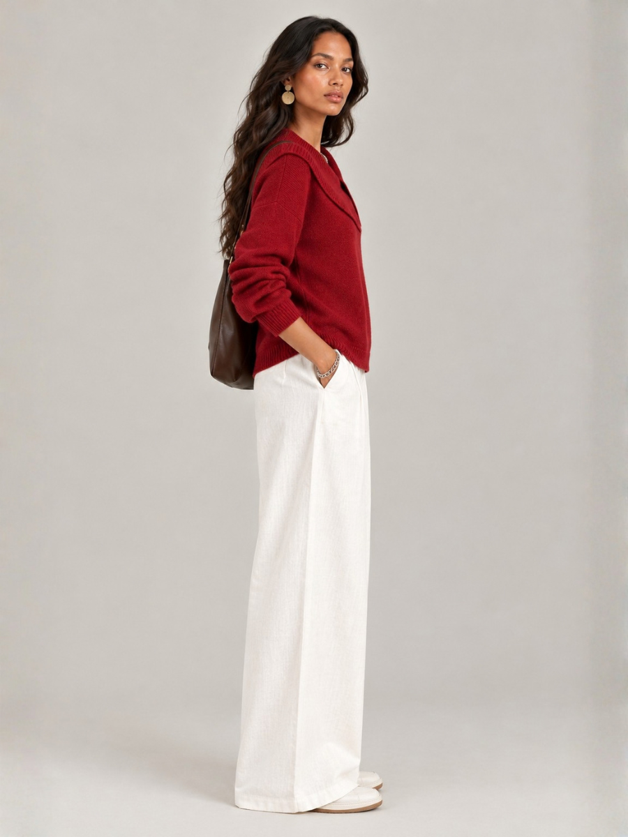 Solange™ | Pull élégant à col roulé