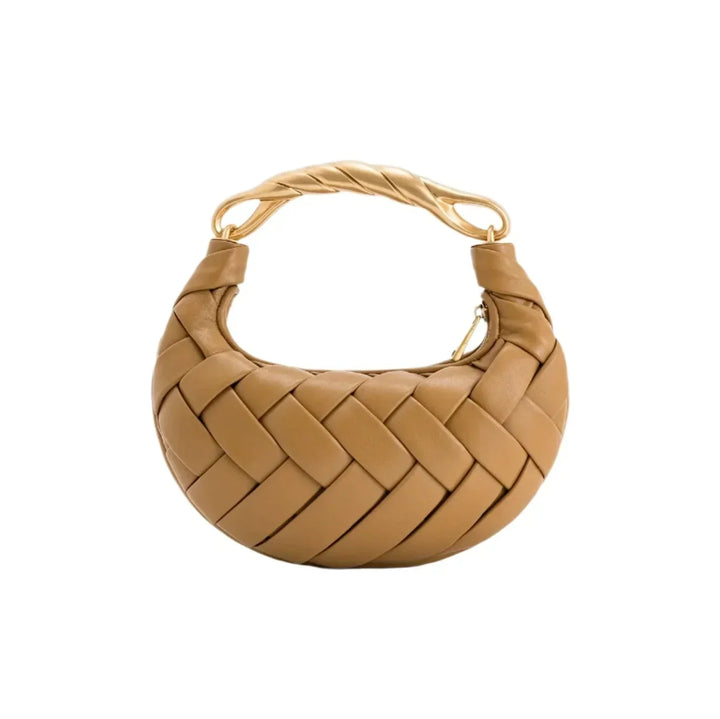 Solène™ | Sac Tressé en Cuir Végan