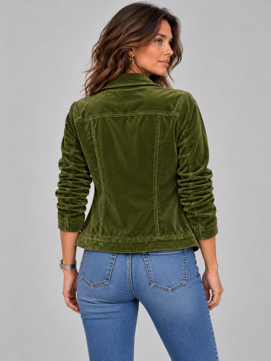 Juliette™ | Veste Élégante Effet Velours