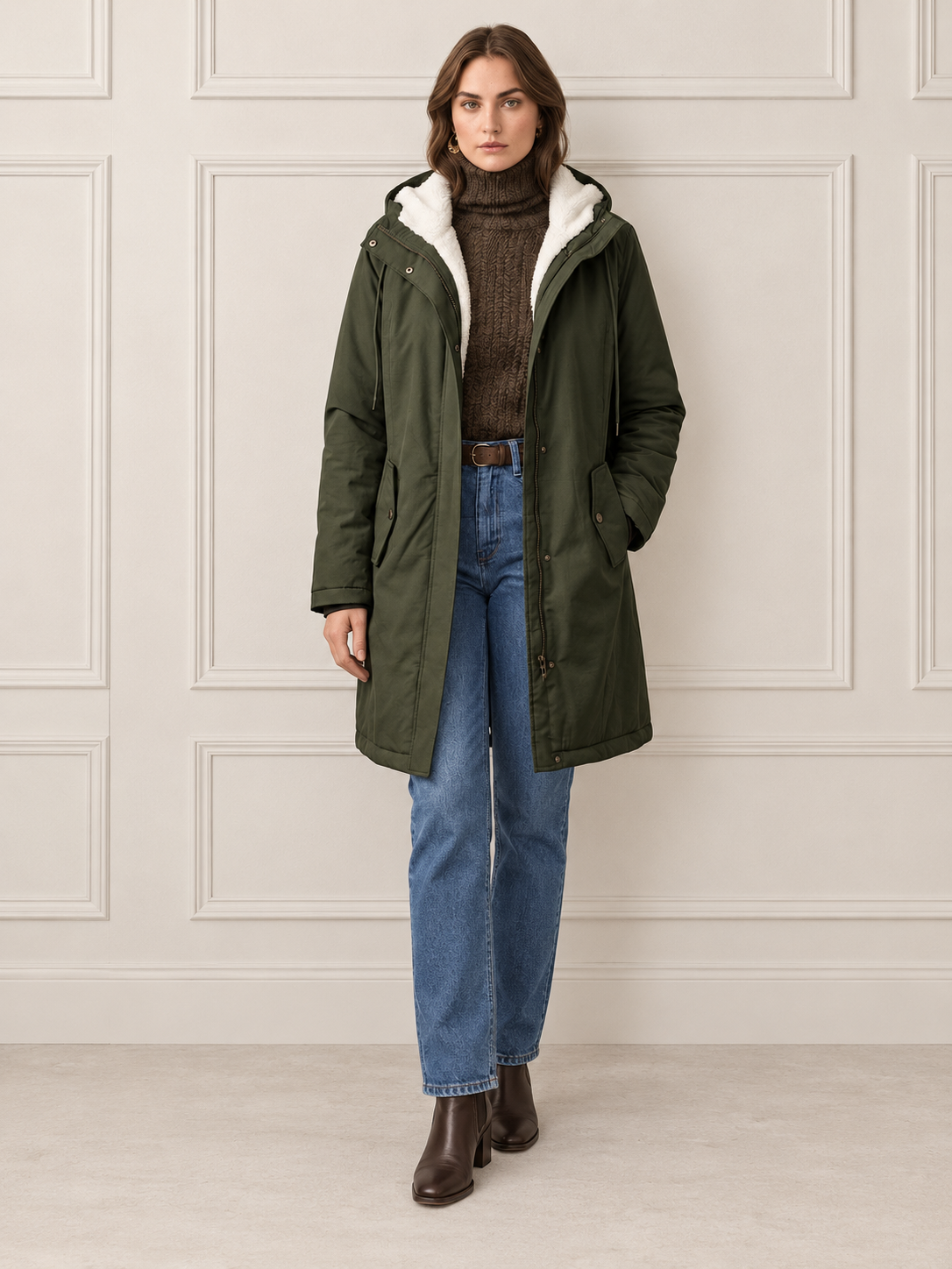 Margaux™ | Parka longue chaude à capuche