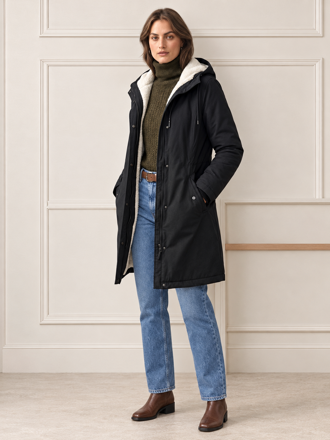 Margaux™ | Parka longue chaude à capuche