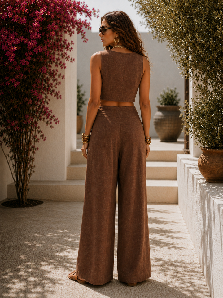Camille | Ensemble fluide chic