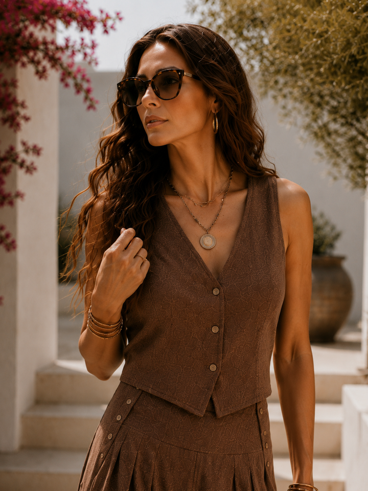 Camille | Ensemble fluide chic