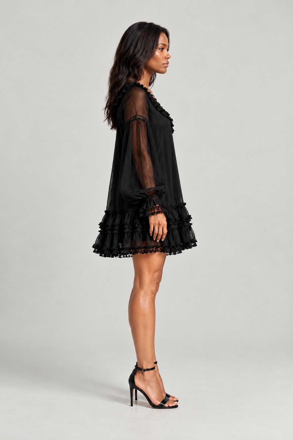 Solène™ | Robe fluide à volants