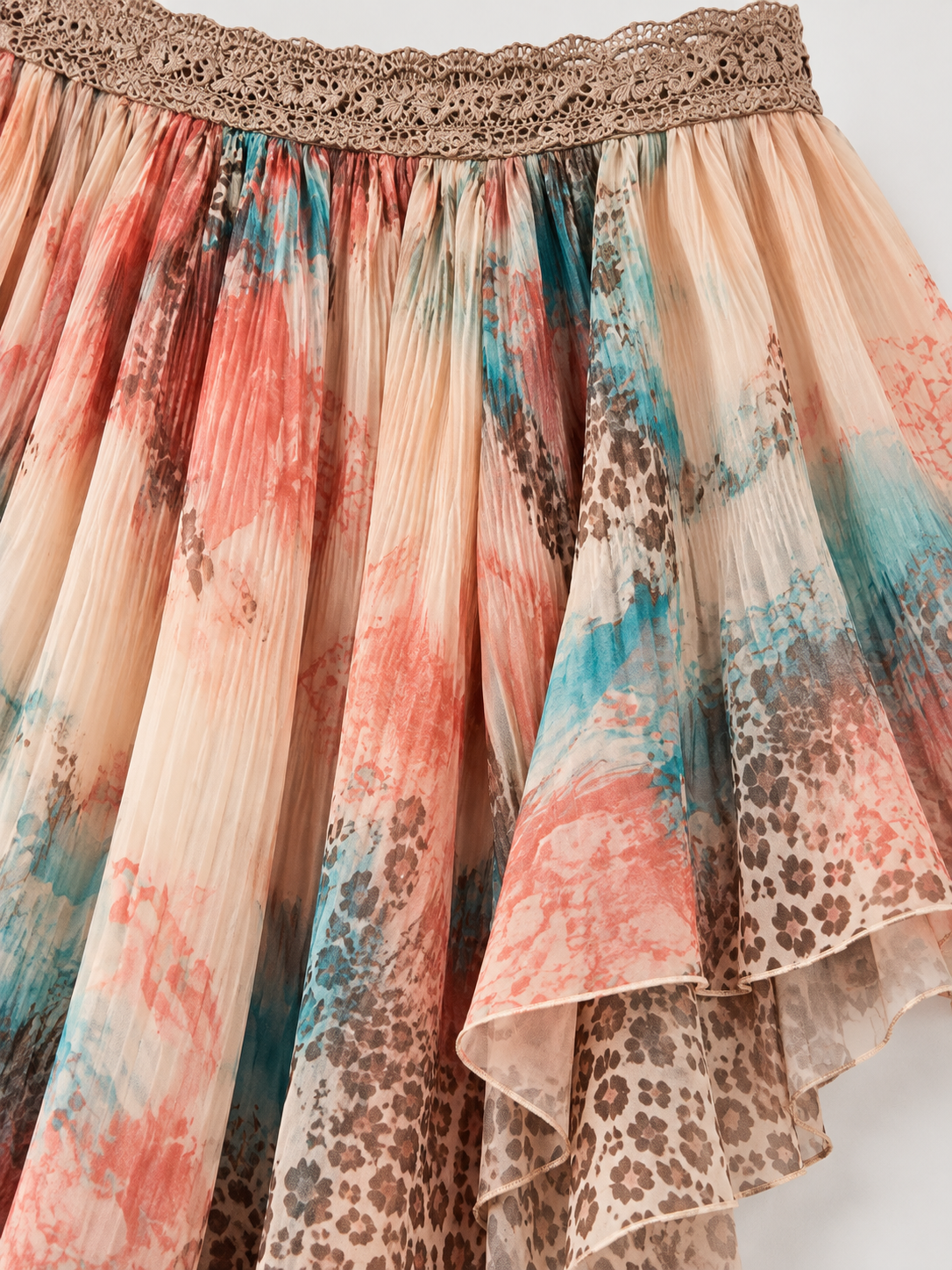 Aurélie | Robe fluide imprimée bohème