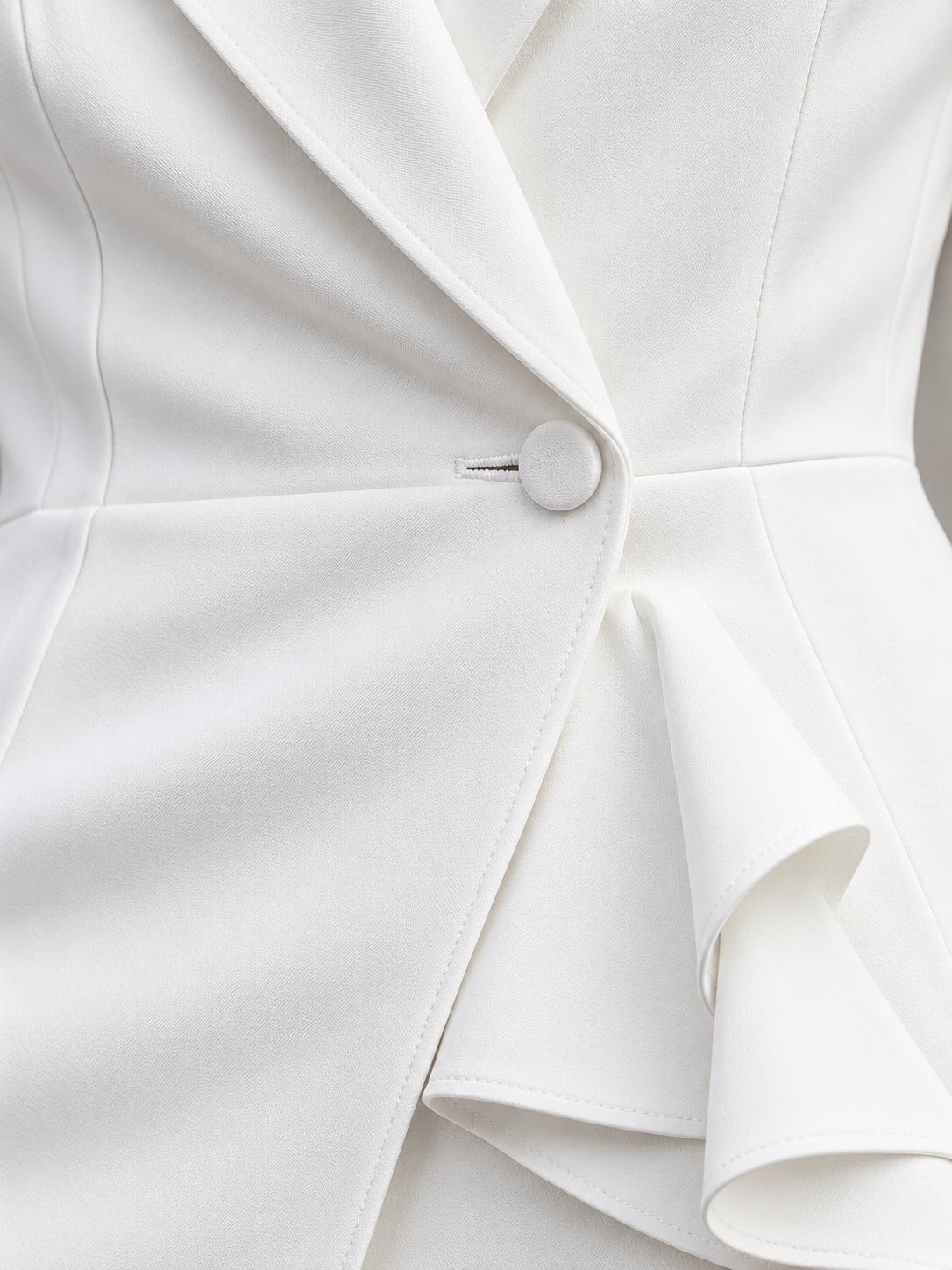 Robe blazer Élodie – Édition Blanche