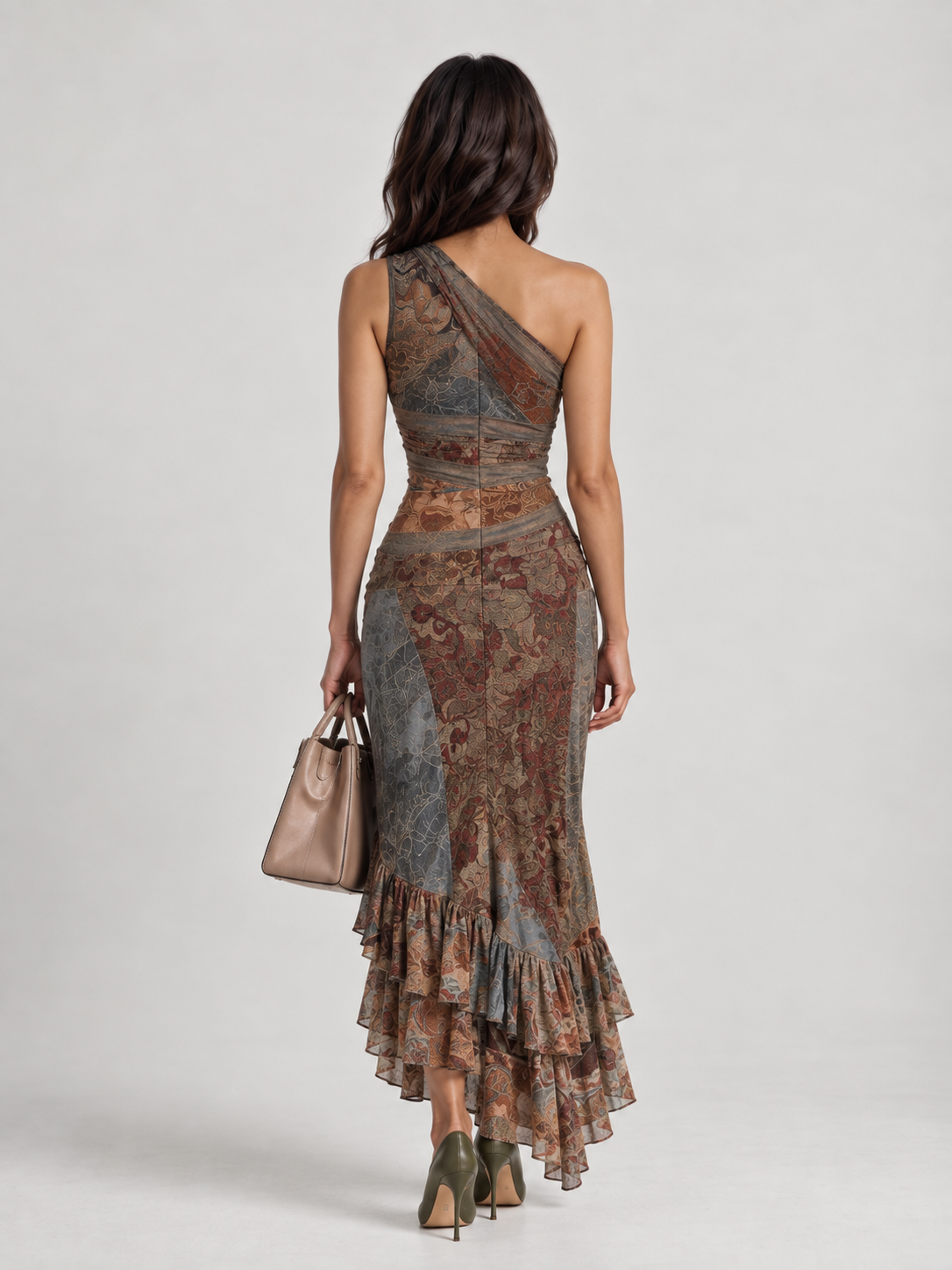Allure Sensuelle | Robe Asymétrique Élégante