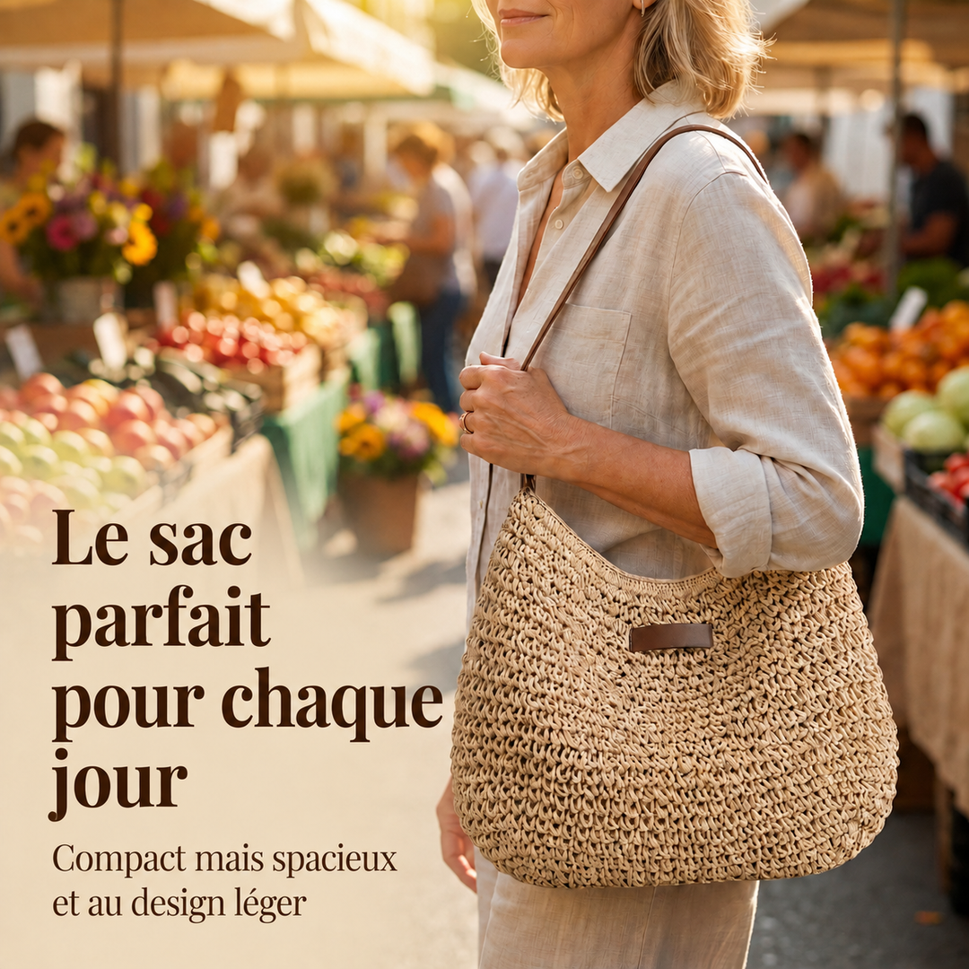 Claire™ | Sac Tressé Élégant