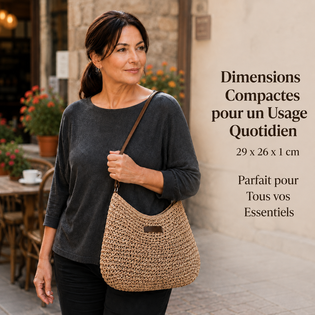 Claire™ | Sac Tressé Élégant