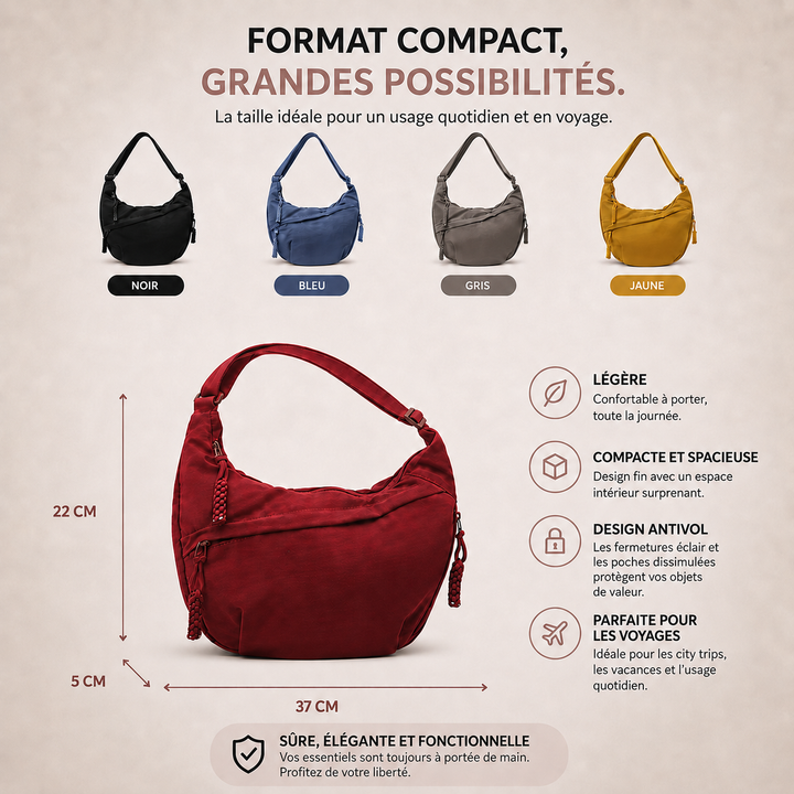 Sac à bandoulière élégant et durable