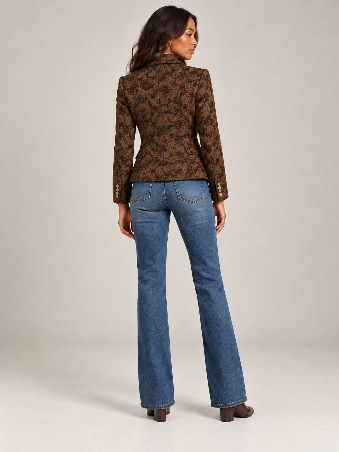 Océane™ | Blazer imprimé élégant