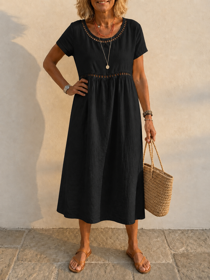 Mireille™ | Robe longue en coton
