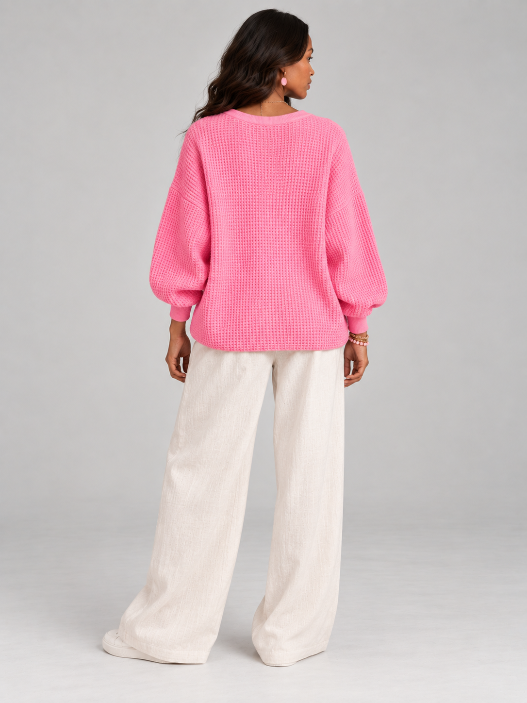 Noémie™ | Pull gaufré classique