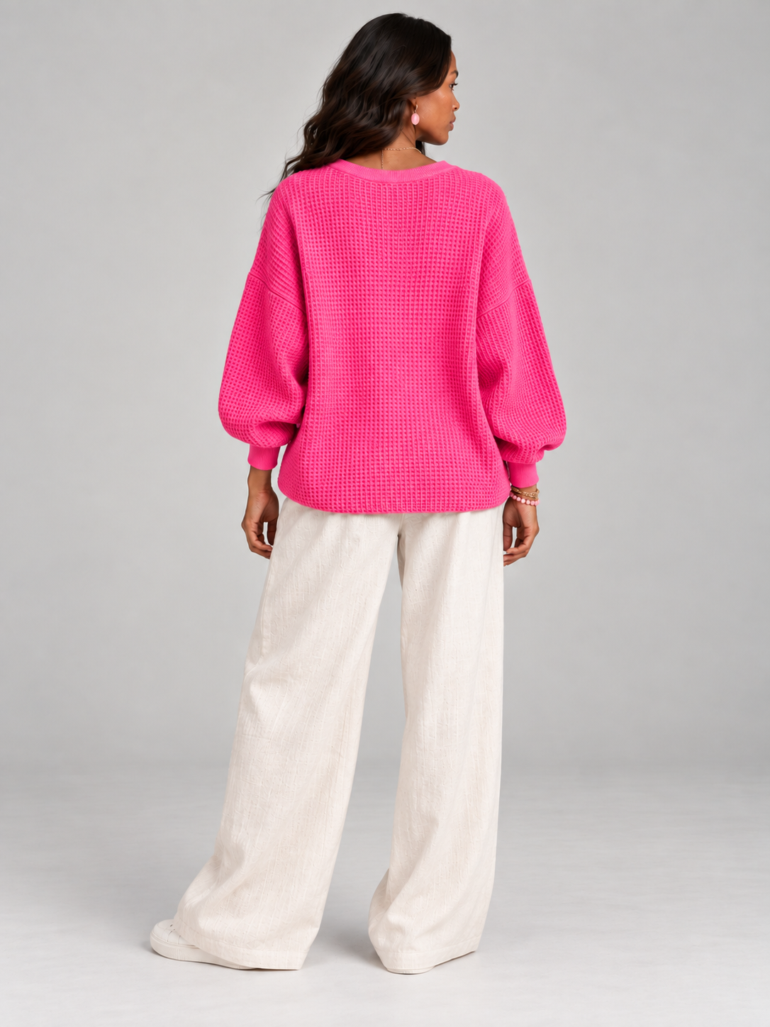 Noémie™ | Pull gaufré classique