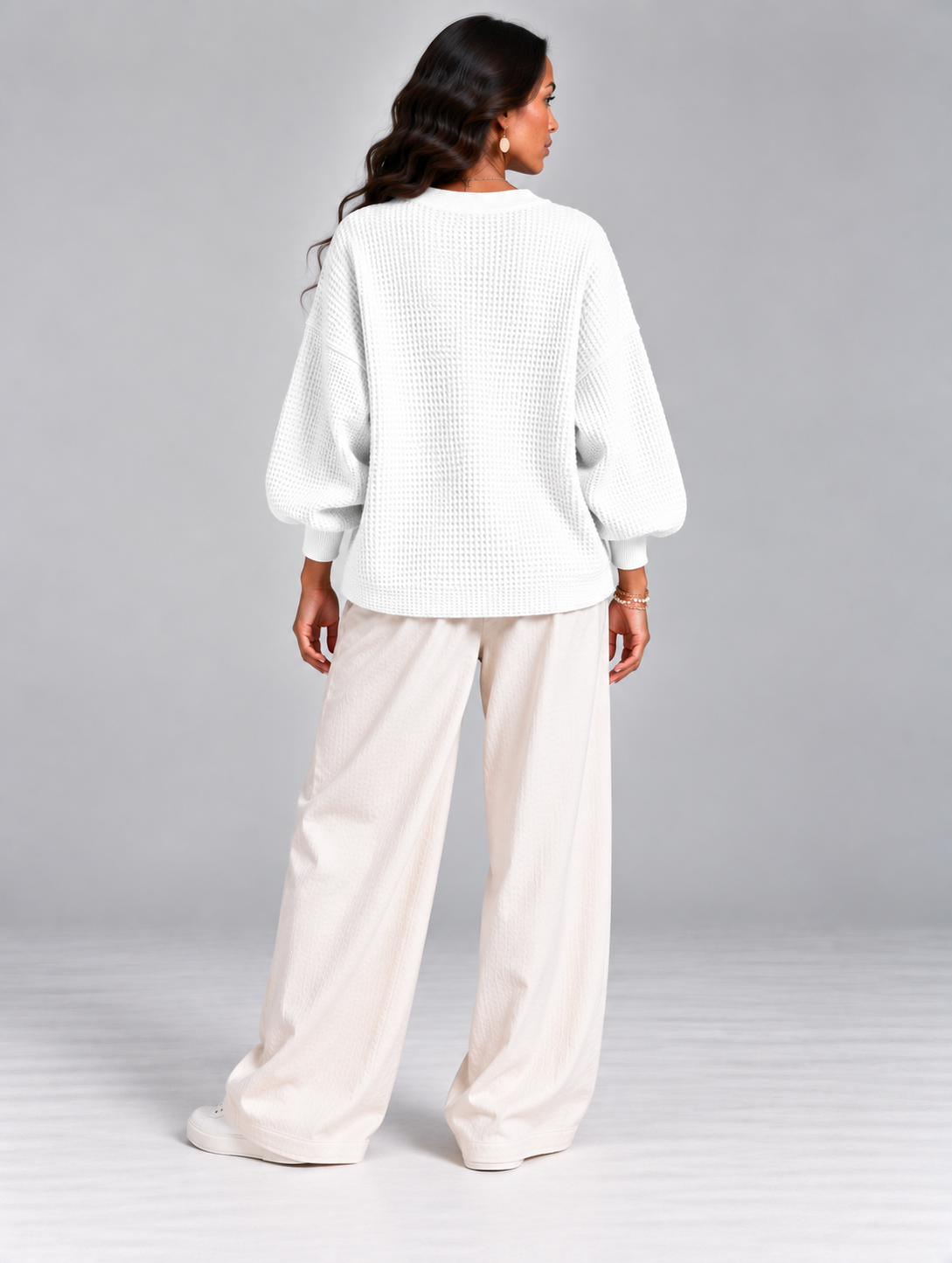 Noémie™ | Pull gaufré classique