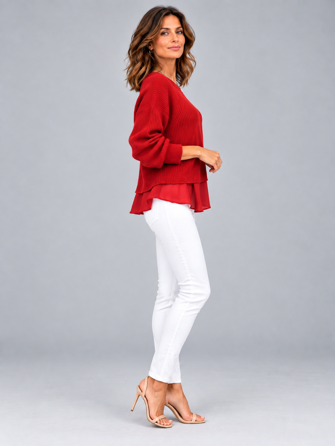 Cécile™ | Pull effet deux pièces