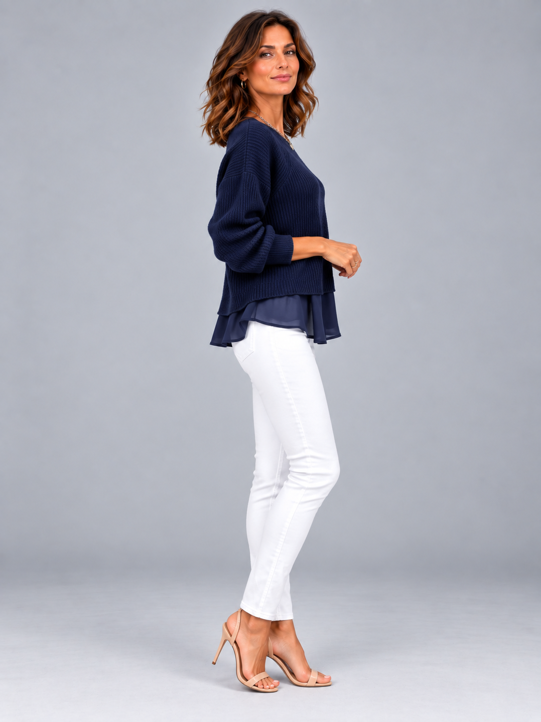 Cécile™ | Pull effet deux pièces