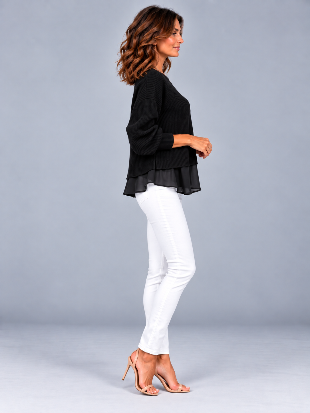 Cécile™ | Pull effet deux pièces