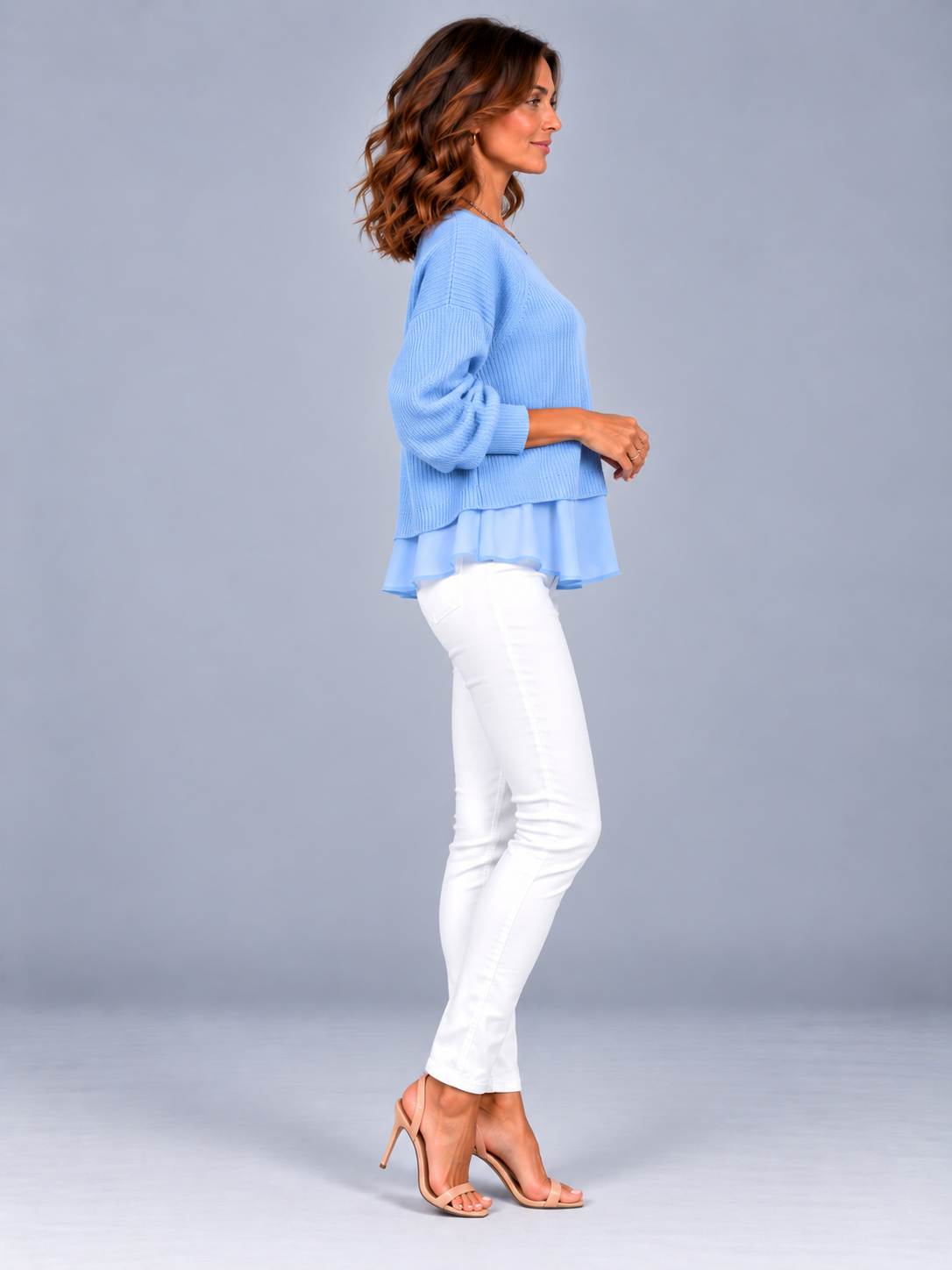 Cécile™ | Pull effet deux pièces