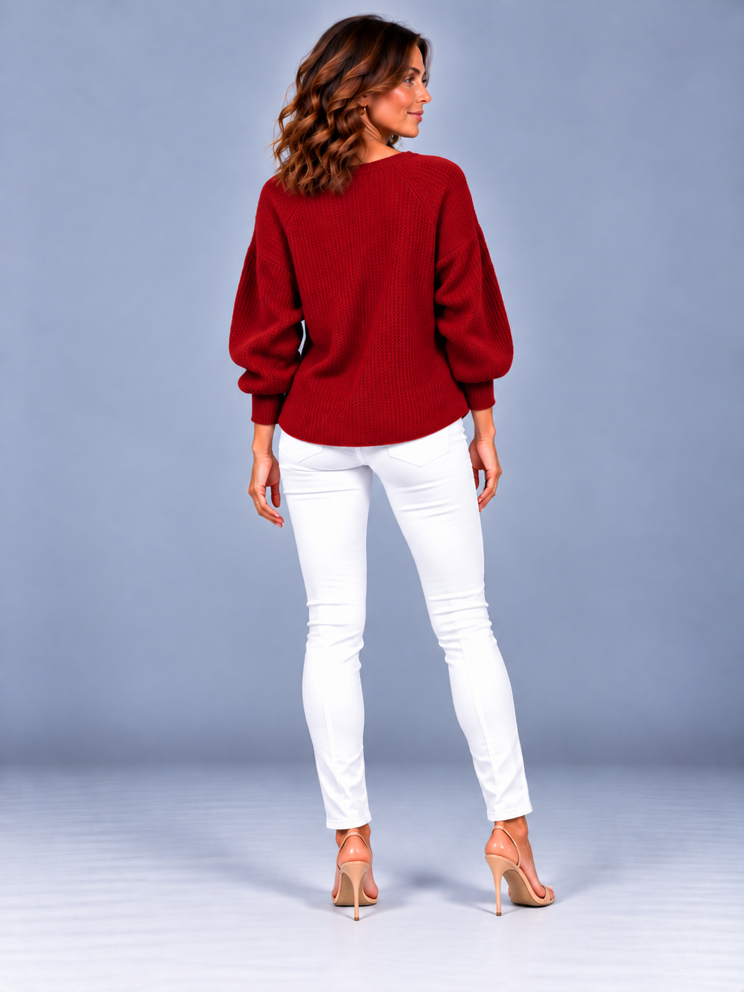 Lucienne™ | T-shirt Henley à texture gaufrée avec boutons