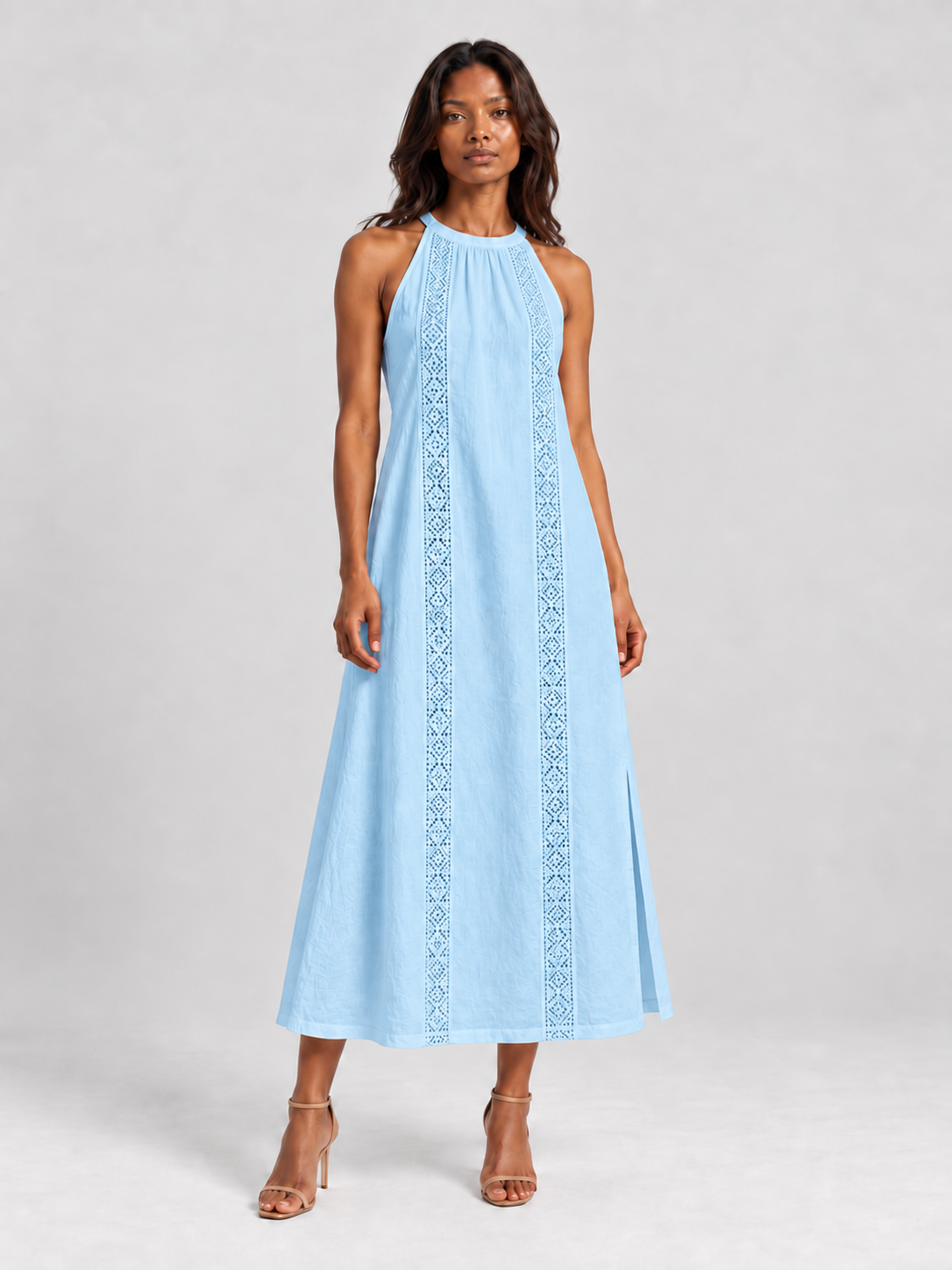 Pure Élégance | Robe Longue Sans Manches