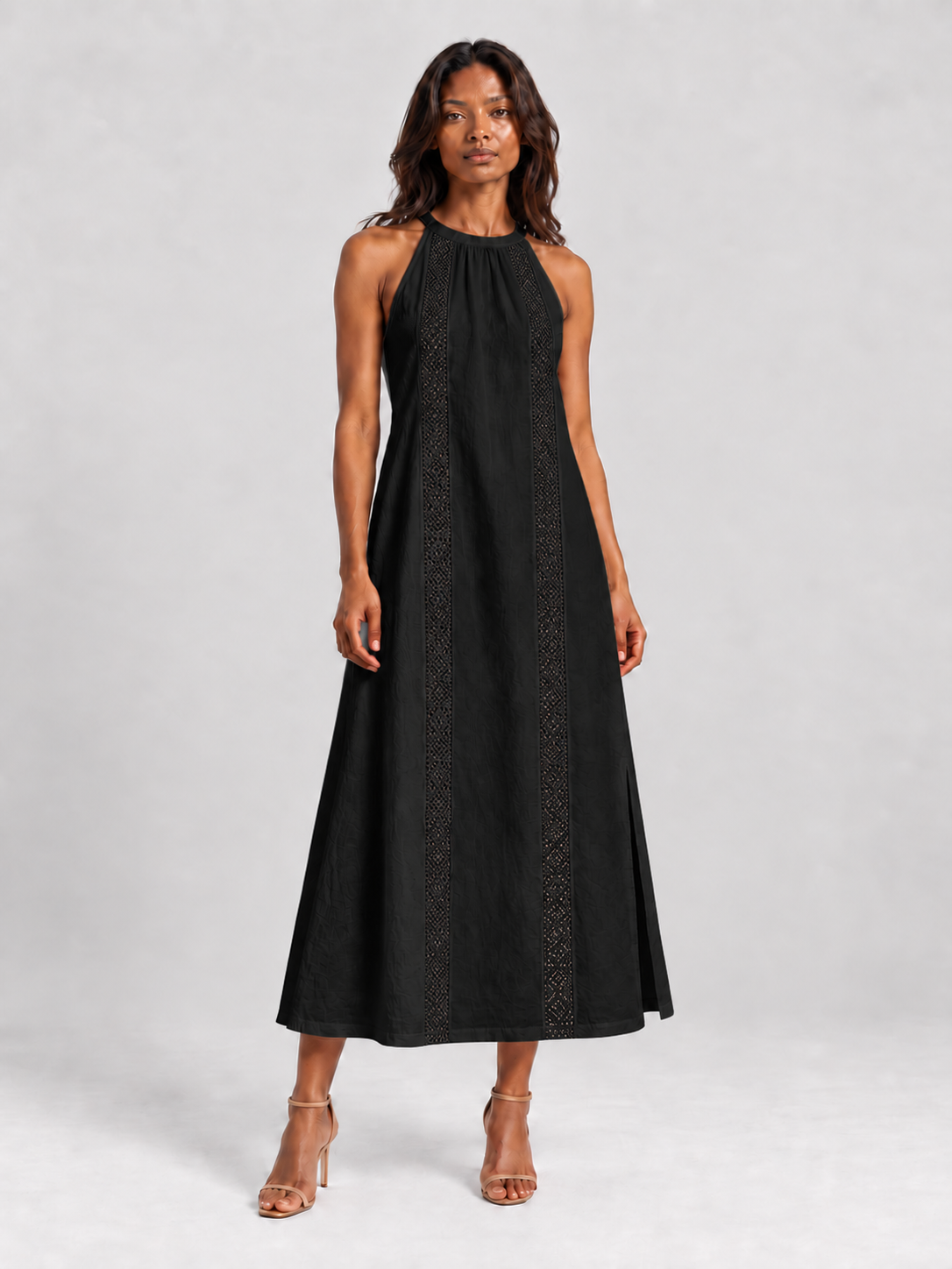 Pure Élégance | Robe Longue Sans Manches