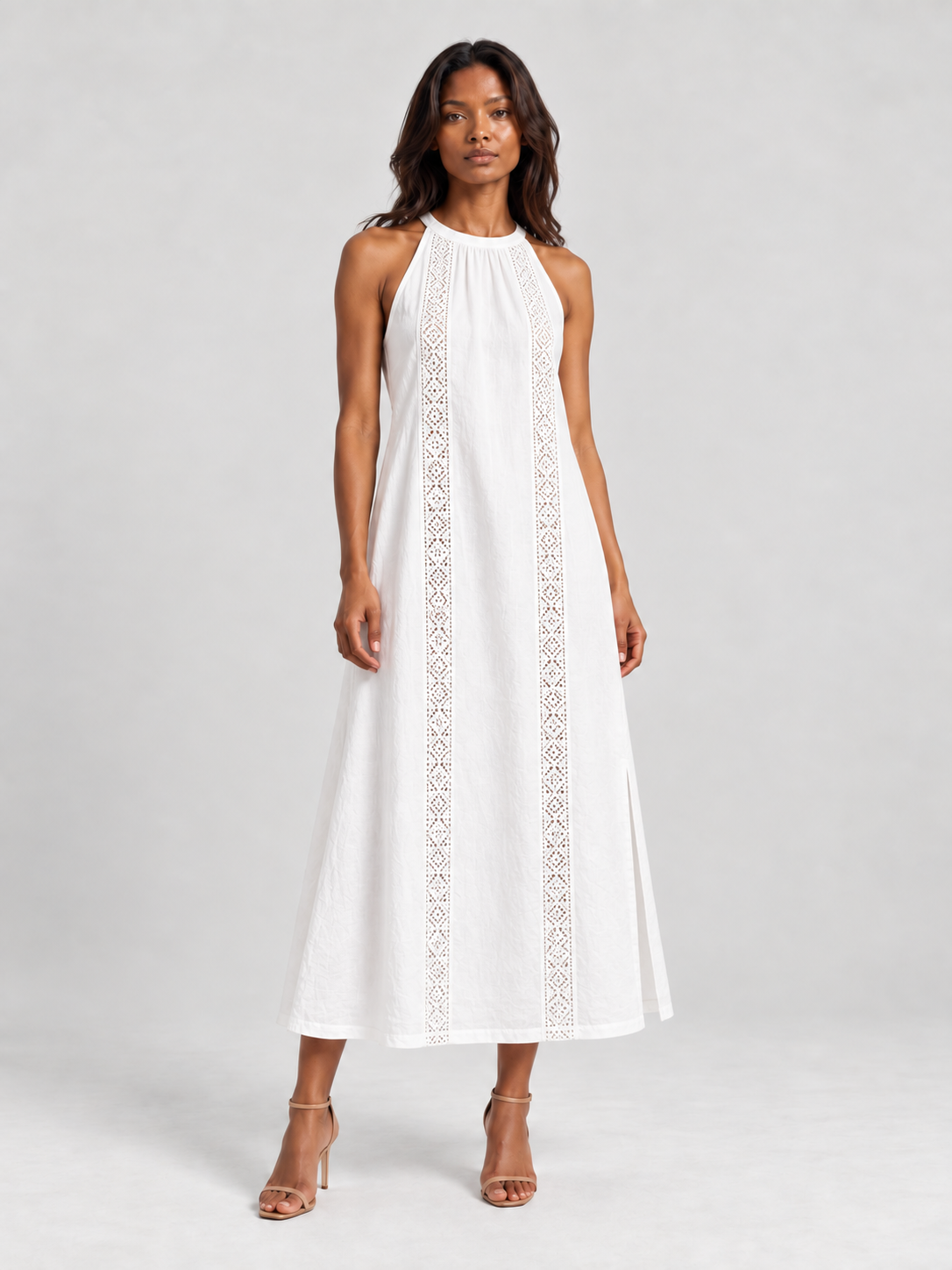 Pure Élégance | Robe Longue Sans Manches