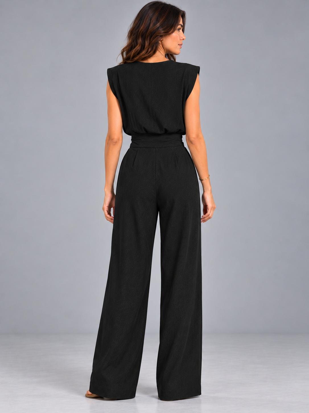 Juliette | Ensemble fluide élégant avec taille marquée et coupe minimaliste