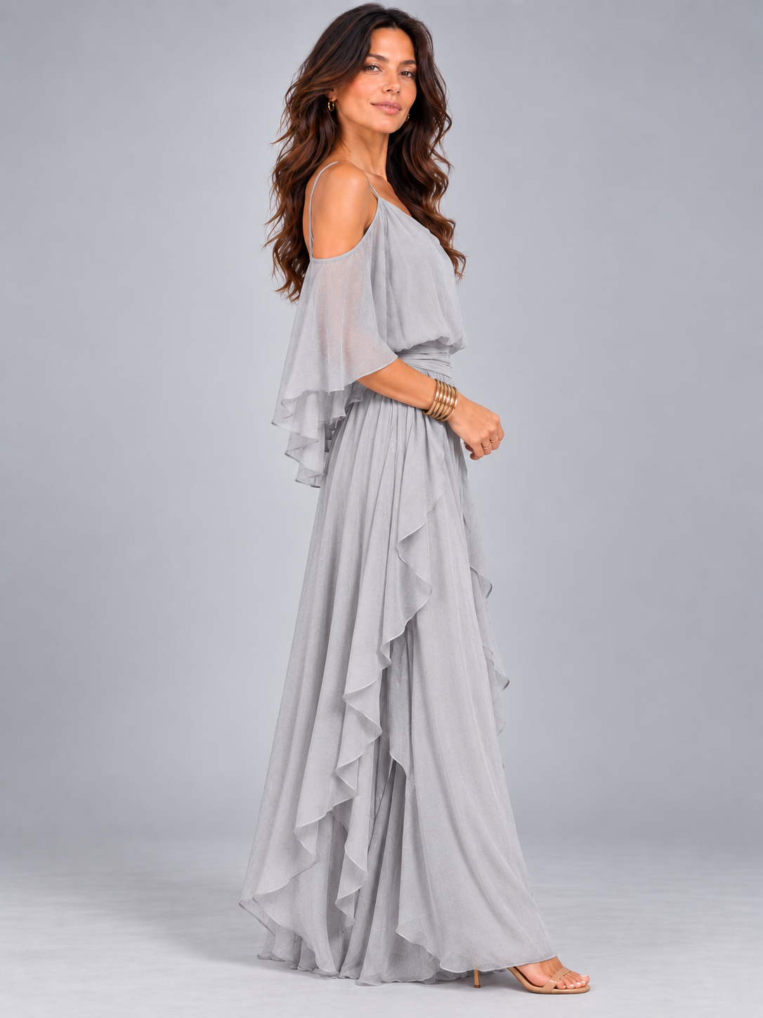Isabela™ | Ensemble chic en chiffon fluide