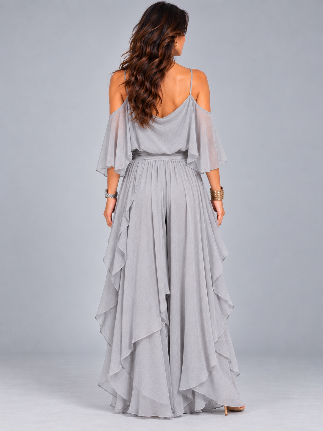 Isabela™ | Ensemble chic en chiffon fluide
