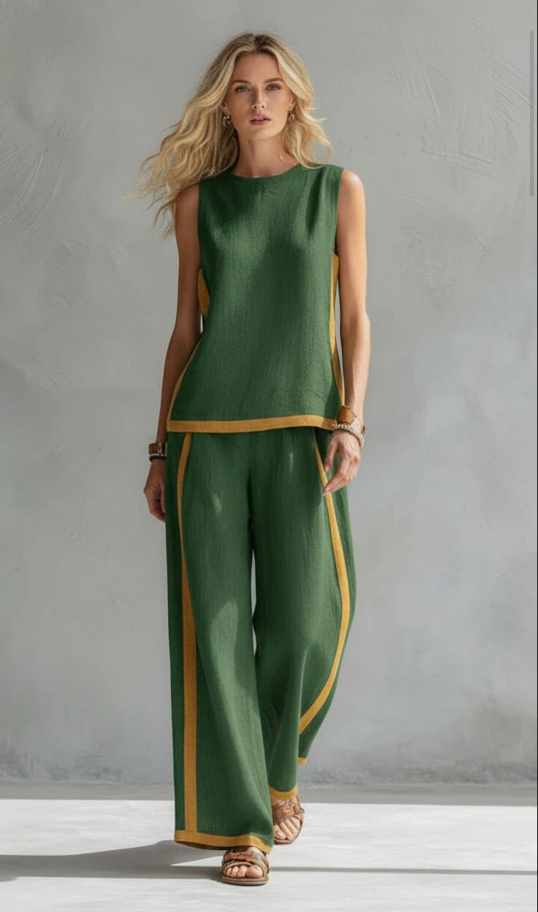 Élise™ | Ensemble fluide en mélange de lin