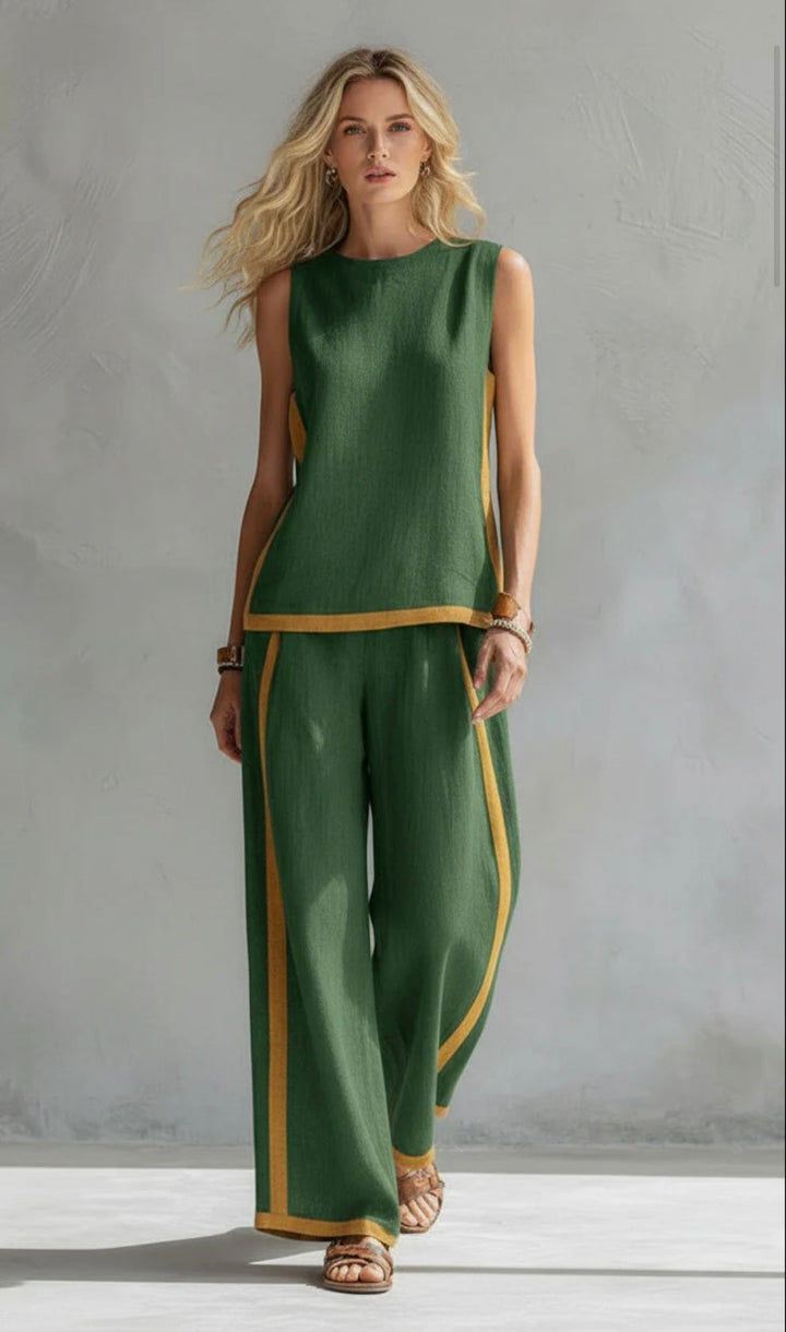 Élise™ | Ensemble fluide en mélange de lin