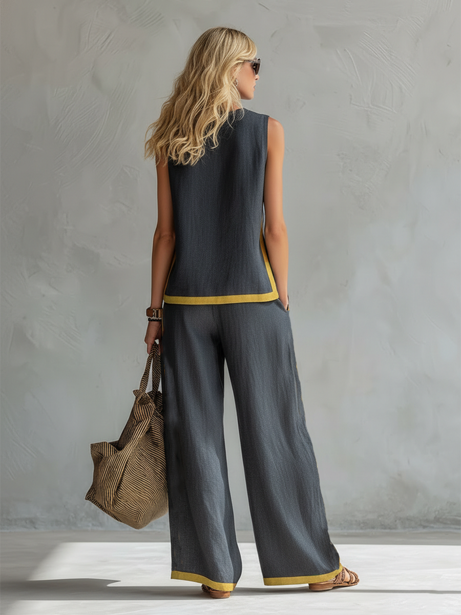 Élise™ | Ensemble fluide en mélange de lin