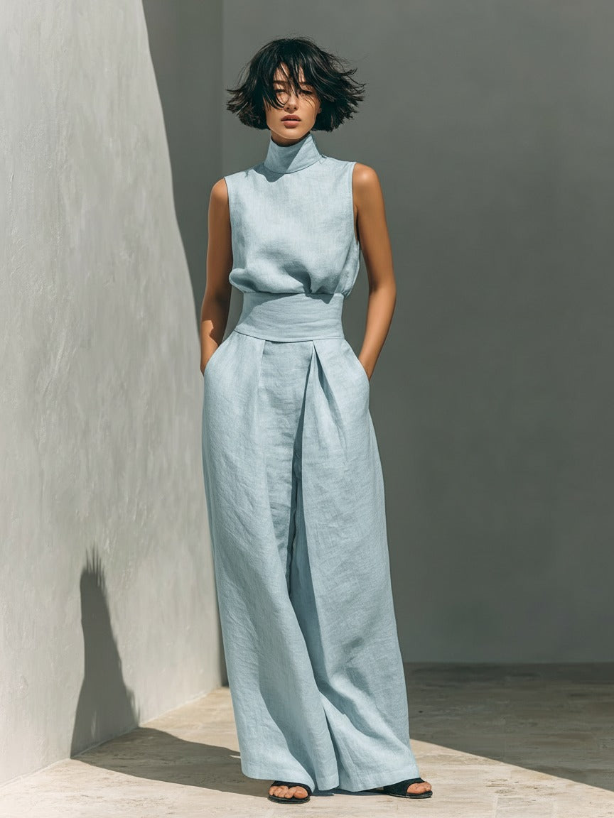 Clara™ | Ensemble fluide en mélange de lin