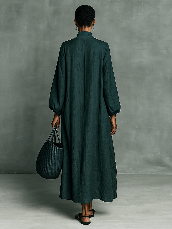 Marie | Robe maxi ample à manches longues