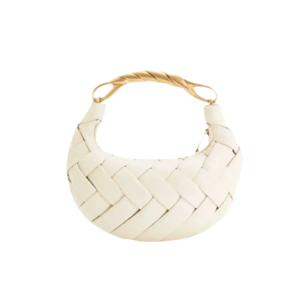 Solène™ | Sac Tressé en Cuir Végan